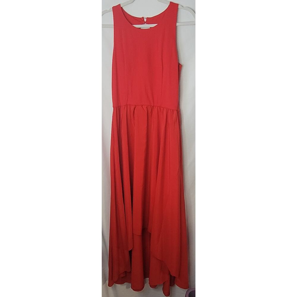 Anthropologie- Hutch- Women's maxi length red dress- size medium